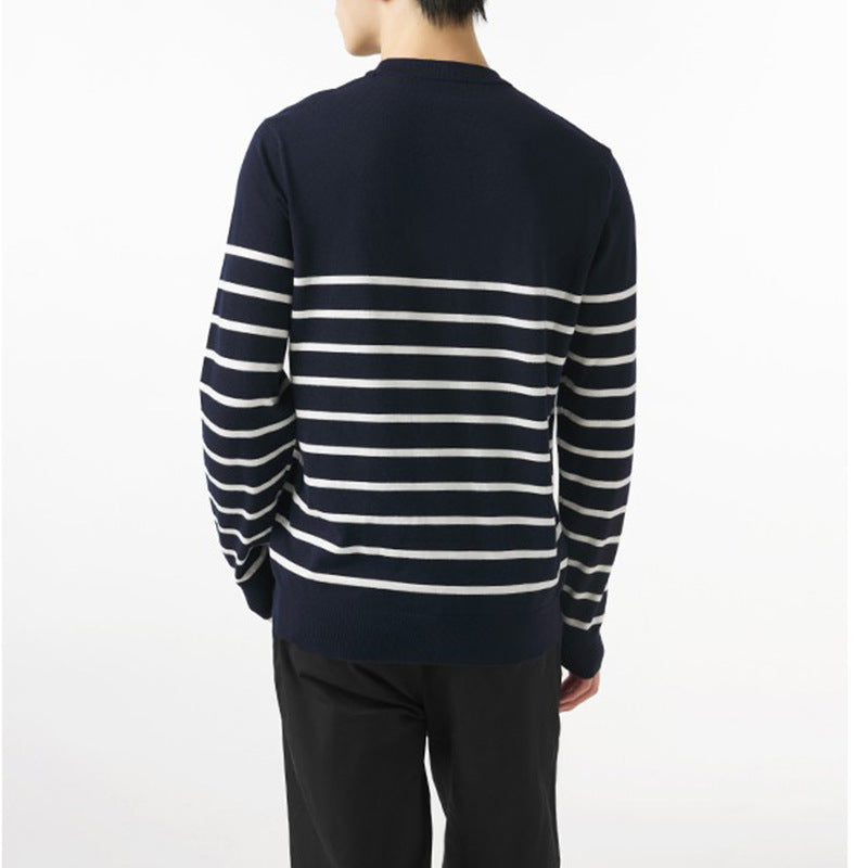 Striped Crew Neck Sweater
