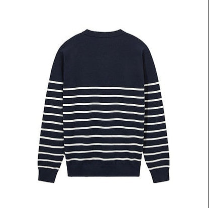 Striped Crew Neck Sweater