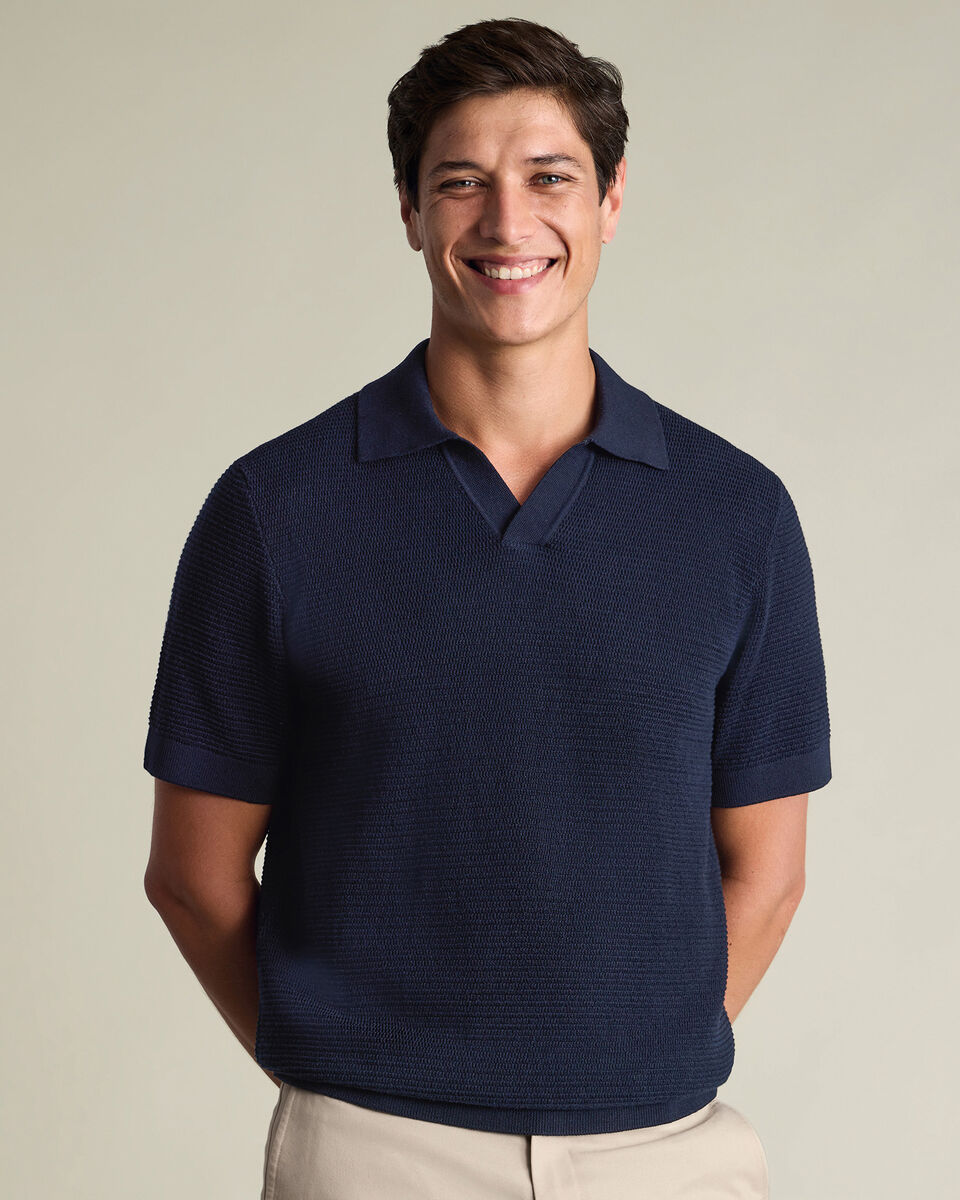 VALENZIO Knitted Polo