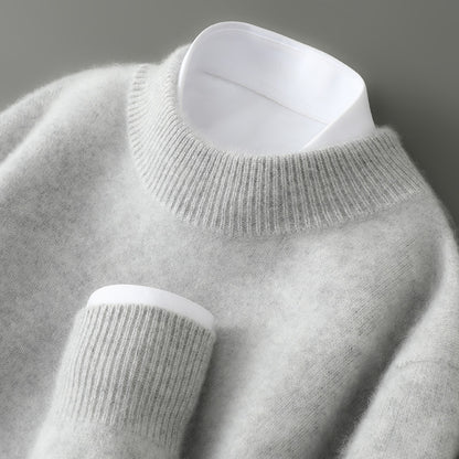 Knit sweater - low turtleneck