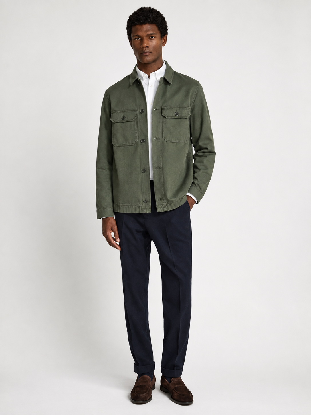 RAVENNA Utility Overshirt