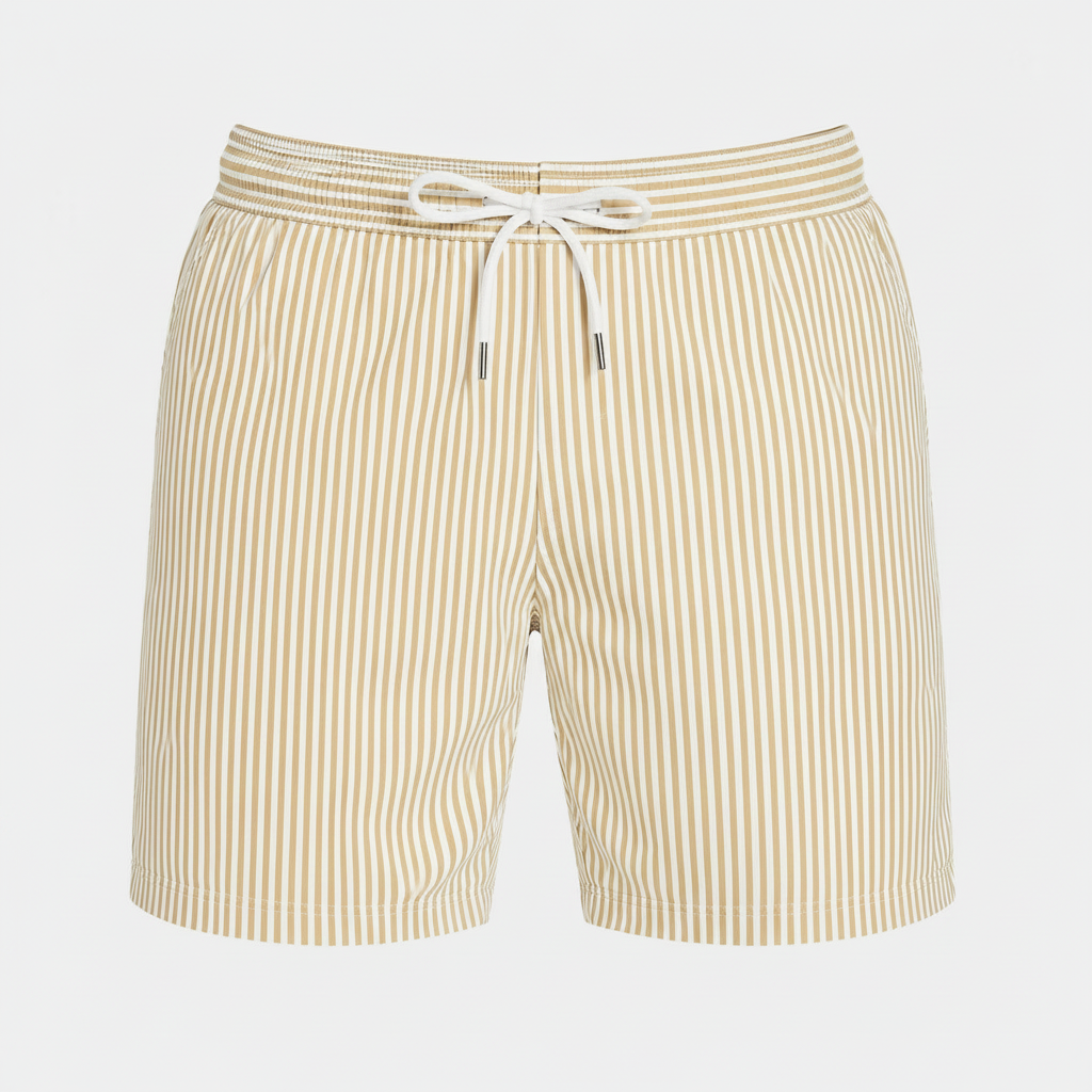 RAVELLO Striped Shorts