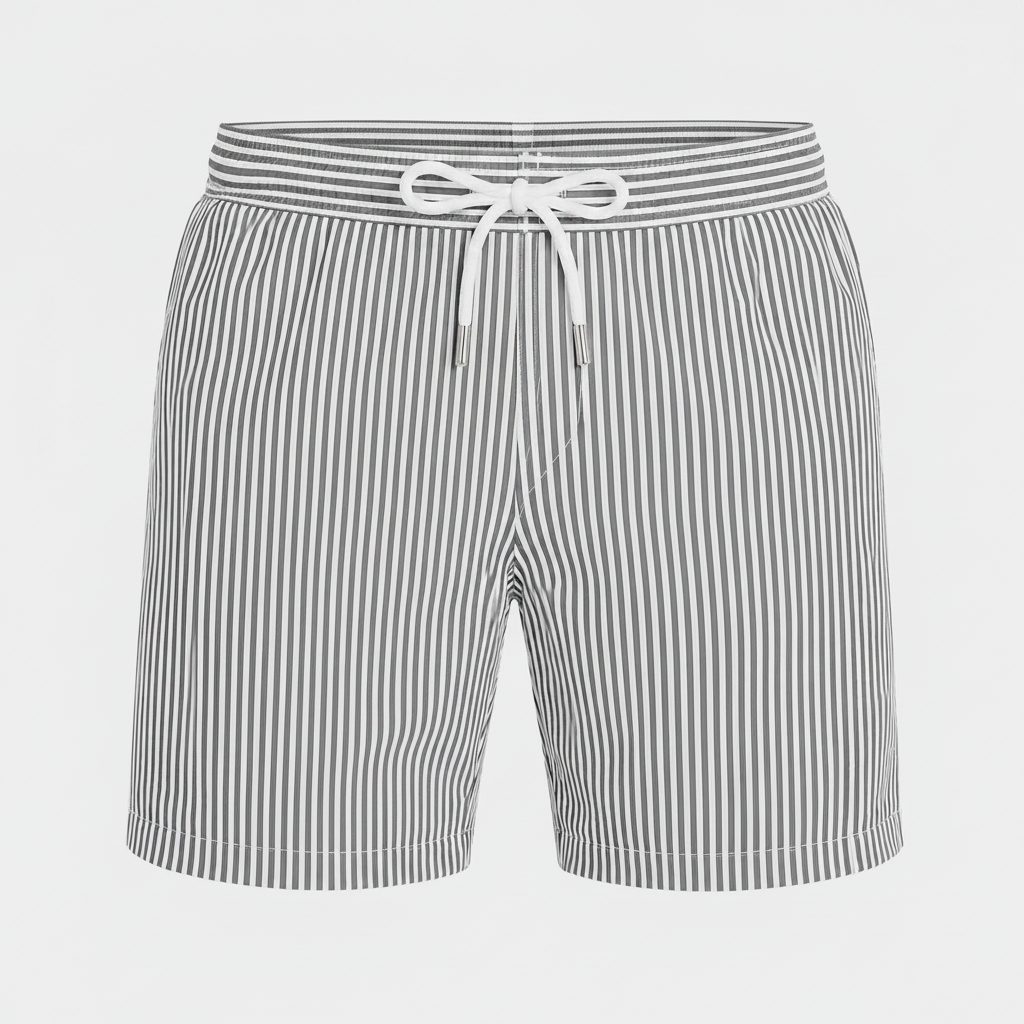 RAVELLO Striped Shorts