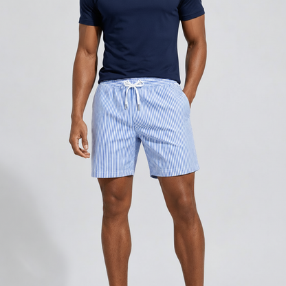 RAVELLO Striped Shorts