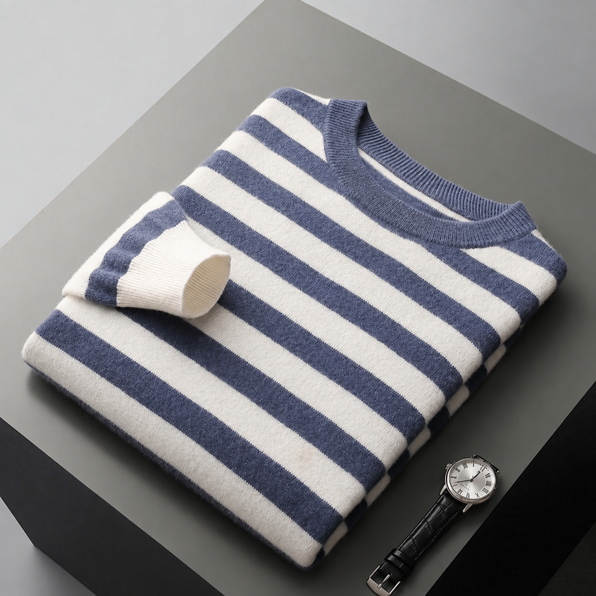 ALESSIO Striped Knit