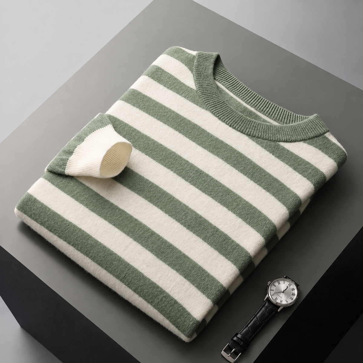 ALESSIO Striped Knit